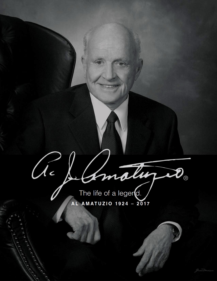Honoring the Life of a Legend AMSOIL Founder Al Amatuzio 1924-2017